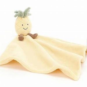 Jellycat pineapple soother baby blanket